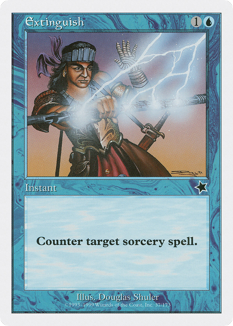 Extinguish (S99-037) [Misc] Starter 1999 MTG Single Wizards of the Coast