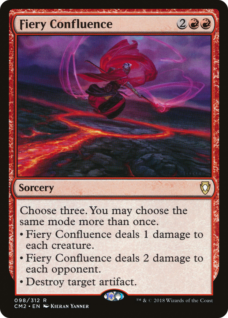 Fiery Confluence (CM2-098) [Commander Anthology Volume II] MTG Single Wizards of the Coast