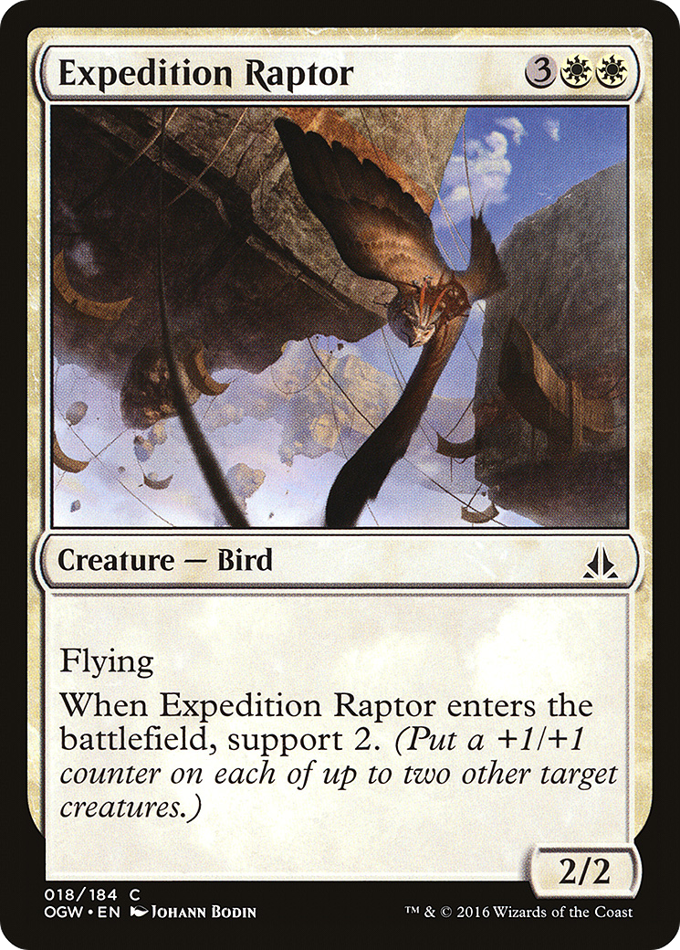 Expedition Raptor (OGW-018) [Oath of the Gatewatch] Foil MTG Single Wizards of the Coast
