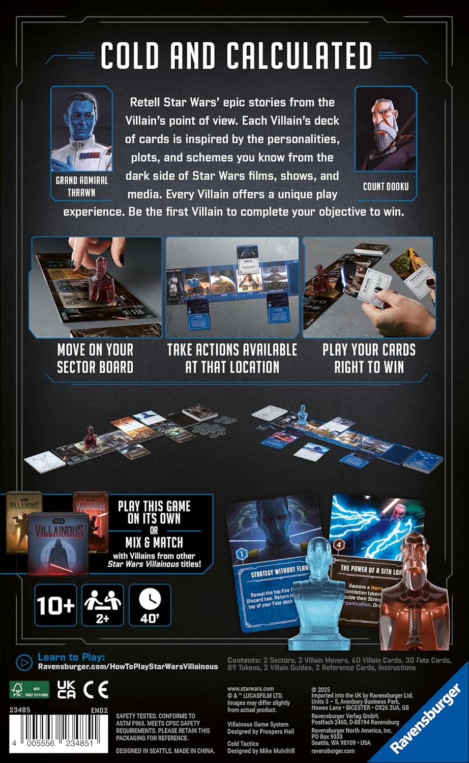 Disney Villainous: Cold Tactics (Star Wars) Board Games Ravensburger