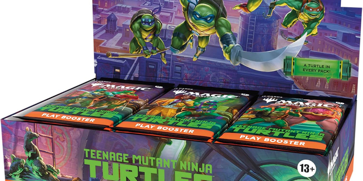 MTG Teenage Mutant Ninja Turtles - Play Booster Box (Limit 2) Taps Games MTG Teenage Mutant Ninja Turtles - Play Booster Box (Limit 2) Taps Games