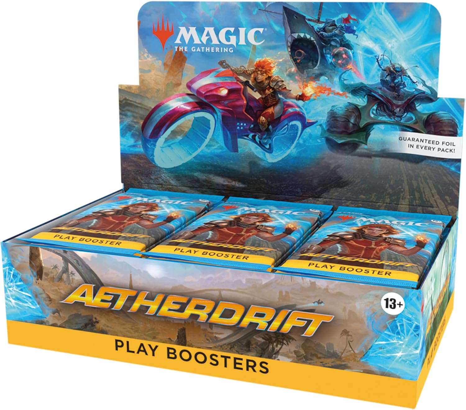 MTG Aetherdrift - Play Booster Box (30 Packs) (Release Date: February 8) MTG Sealed Magic: The Gathering