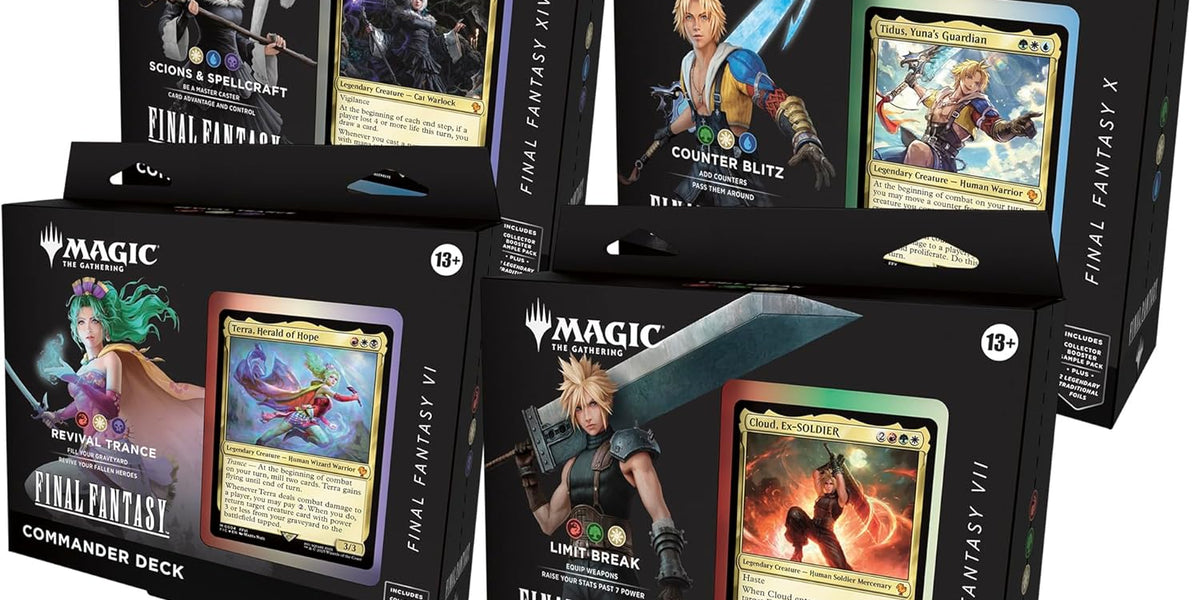 ff14 mtg commander deck list MTG Final Fantasy