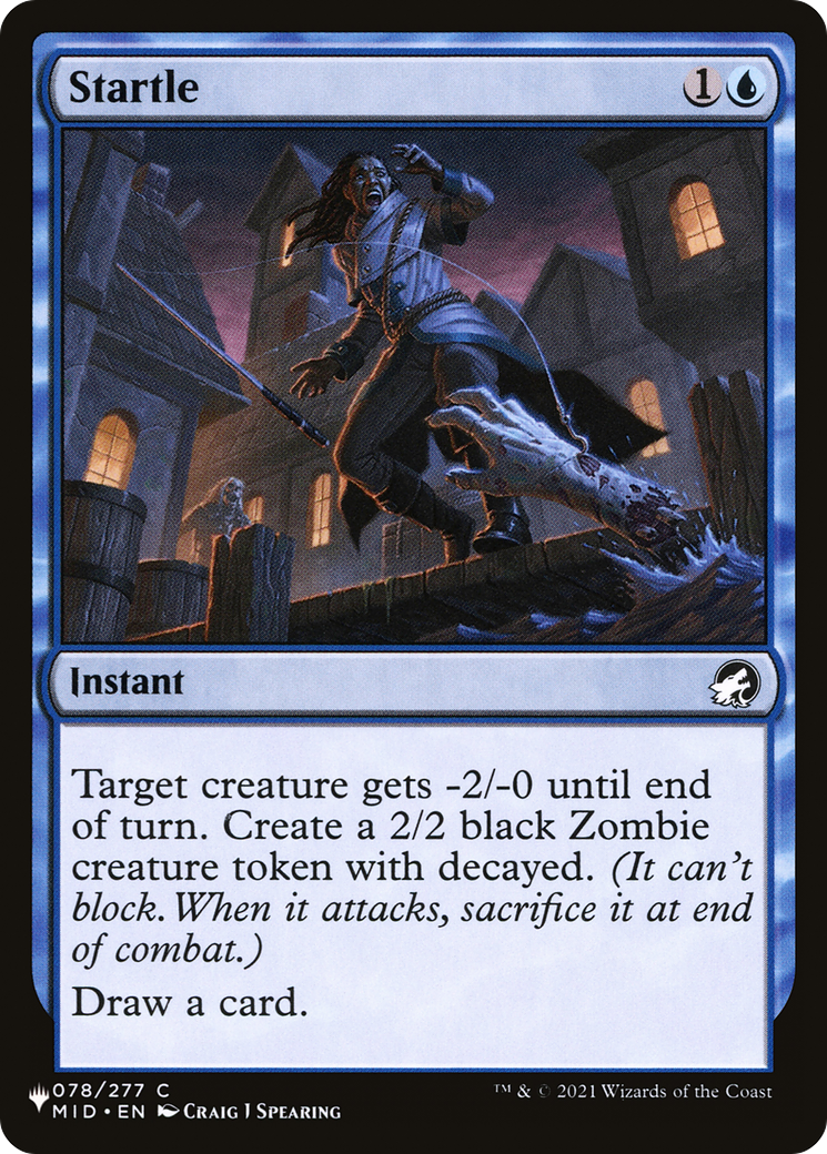 Startle (LIST-MID-78) [Mystery Booster] The List MTG Single Wizards of the Coast