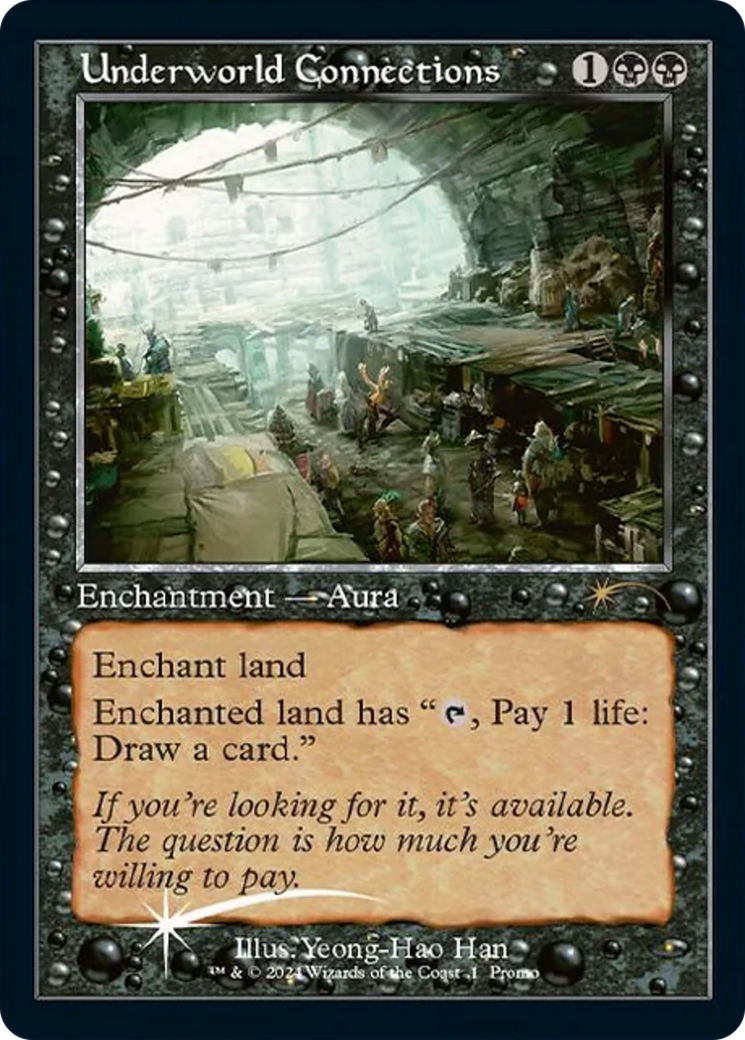 Underworld Connections (WPN-009) [Misc] Wizards Play Network 2024 Foil MTG Single Wizards of the Coast
