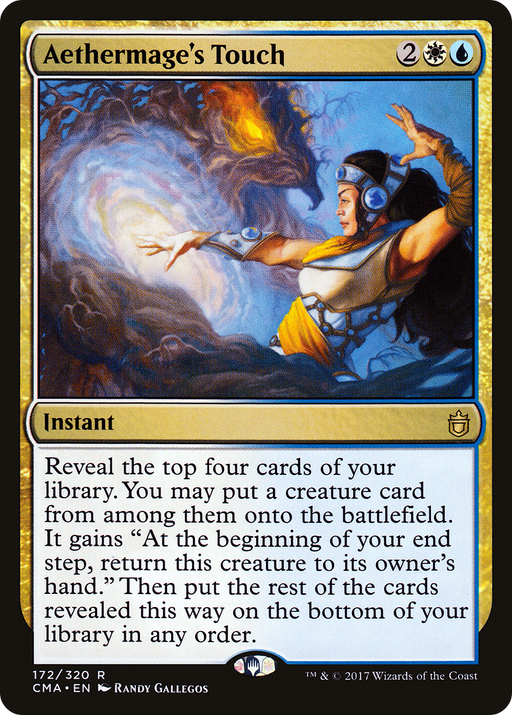Aethermage's Touch (CMA-172) [Commander Anthology] MTG Single Wizards of the Coast