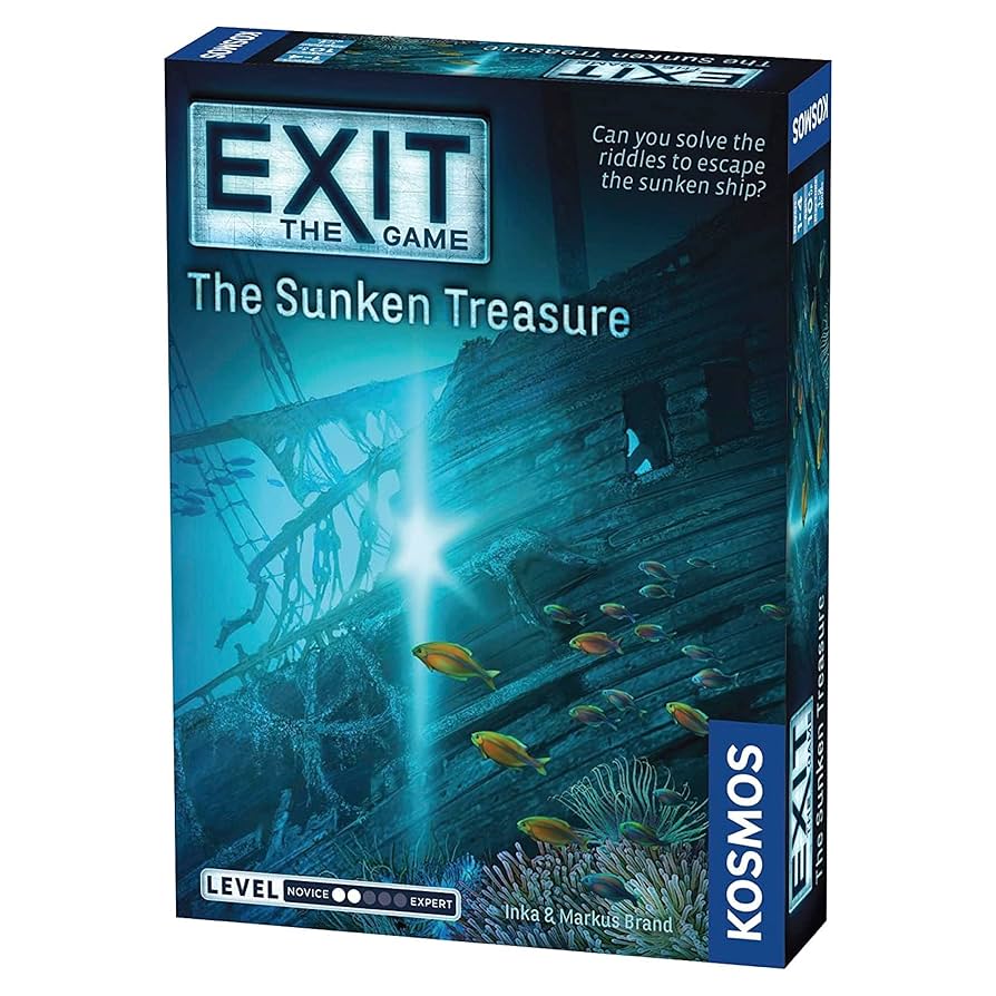 Exit: The Sunken Treasure (2018) Board Games Kosmos