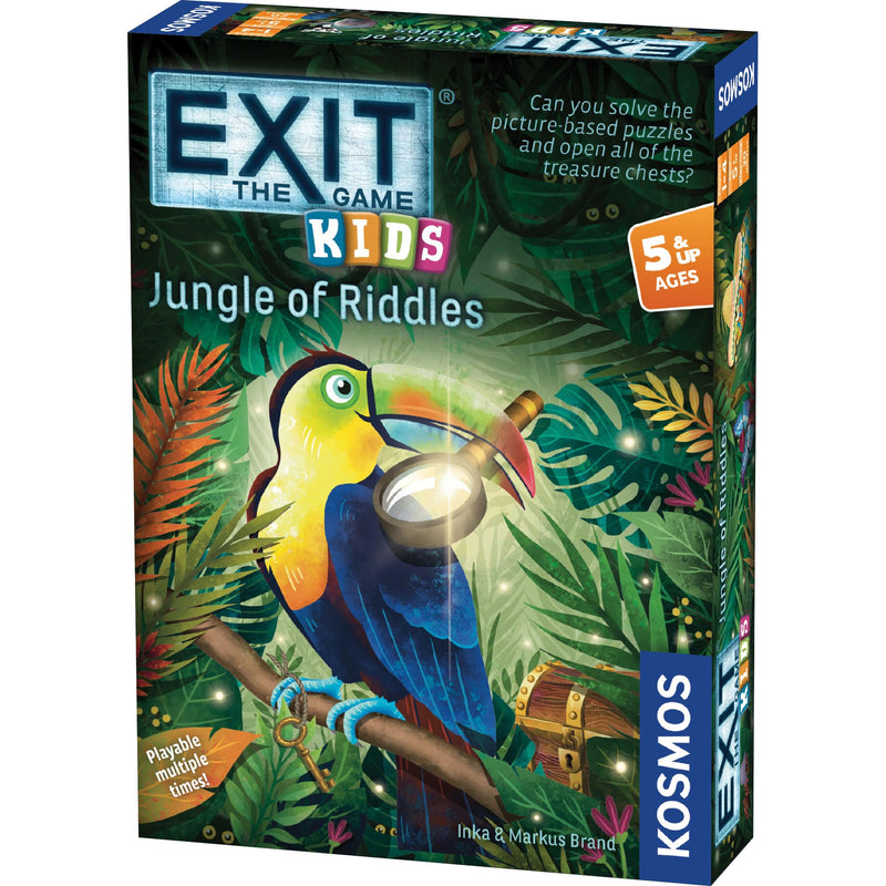 Exit: Kids - Jungle of Riddles (2023) Board Games Kosmos
