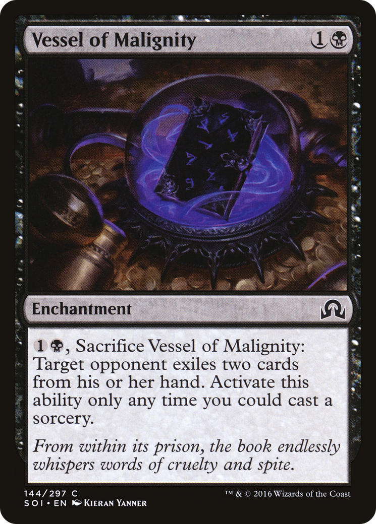 Vessel of Malignity (SOI-144) [Shadows over Innistrad] MTG Single Wizards of the Coast