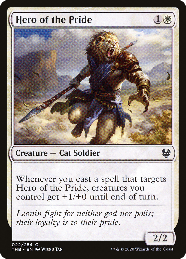 Hero of the Pride (THB-022) [Theros Beyond Death] MTG Single Wizards of the Coast