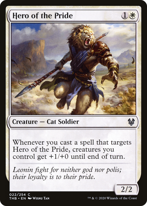 Hero of the Pride (THB-022) [Theros Beyond Death] MTG Single Wizards of the Coast