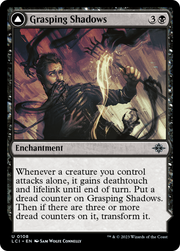 Grasping Shadows (LCI-108) [The Lost Caverns of Ixalan] MTG Single Wizards of the Coast