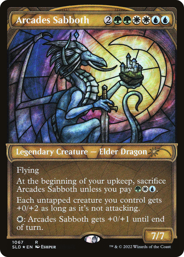 Arcades Sabboth (SLD-1067) [Secret Lair] Drop (Showcase) Foil MTG Single Wizards of the Coast