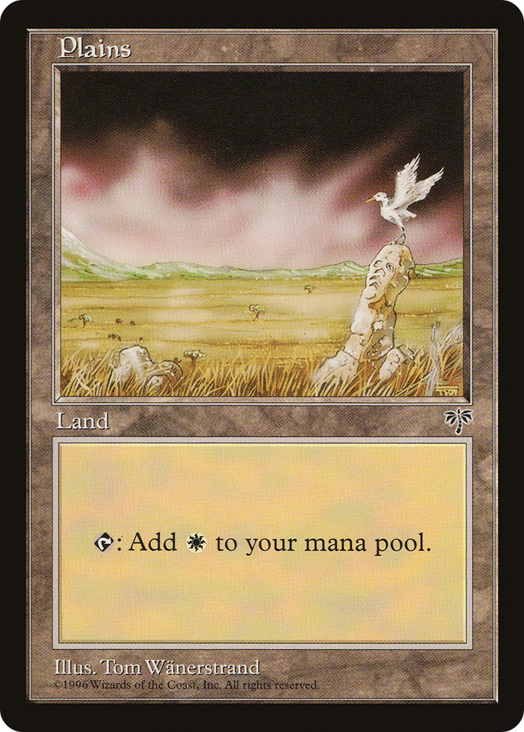 Plains (MIR-334) [Mirage] MTG Single Wizards of the Coast