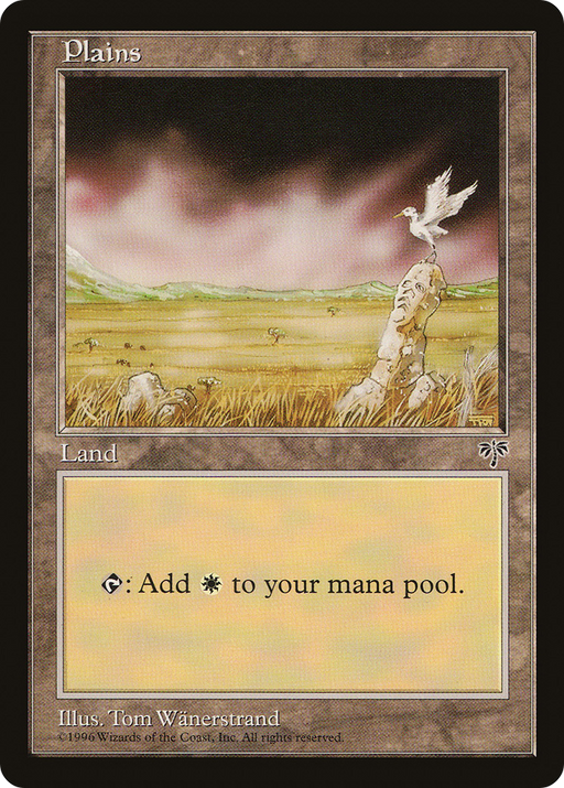 Plains (MIR-334) [Mirage] MTG Single Wizards of the Coast