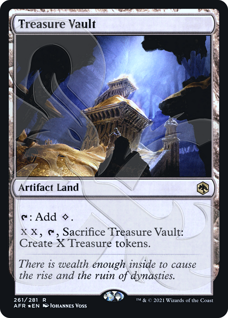 Treasure Vault (AFR&-261) [Adventures in the Forgotten Realms Promos] Foil MTG Single Wizards of the Coast