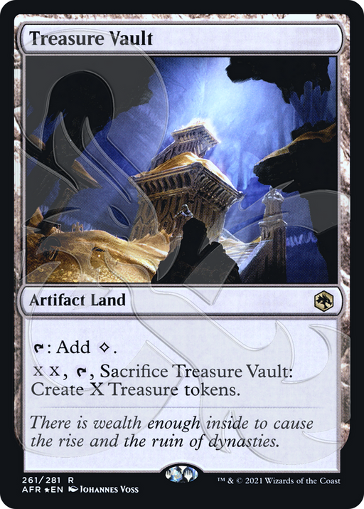 Treasure Vault (AFR&-261) [Adventures in the Forgotten Realms Promos] Foil MTG Single Wizards of the Coast