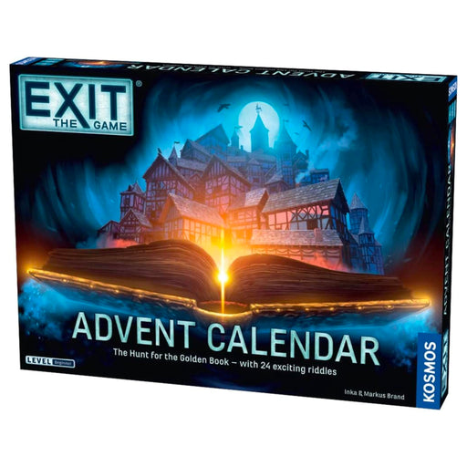 Exit: Advent Calendar - The Hunt For The Golden Book (2022) Board Games Kosmos