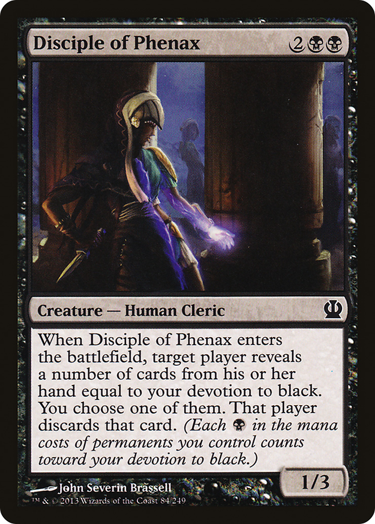 Disciple of Phenax (THS-084) [Theros] MTG Single Wizards of the Coast