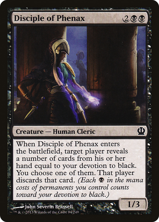 Disciple of Phenax (THS-084) [Theros] Foil MTG Single Wizards of the Coast