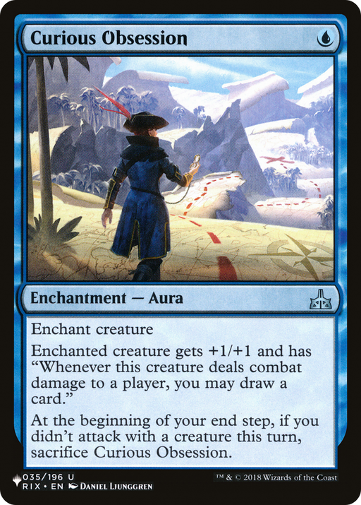 Curious Obsession (LIST-RIX-35) [Mystery Booster] The List MTG Single Wizards of the Coast