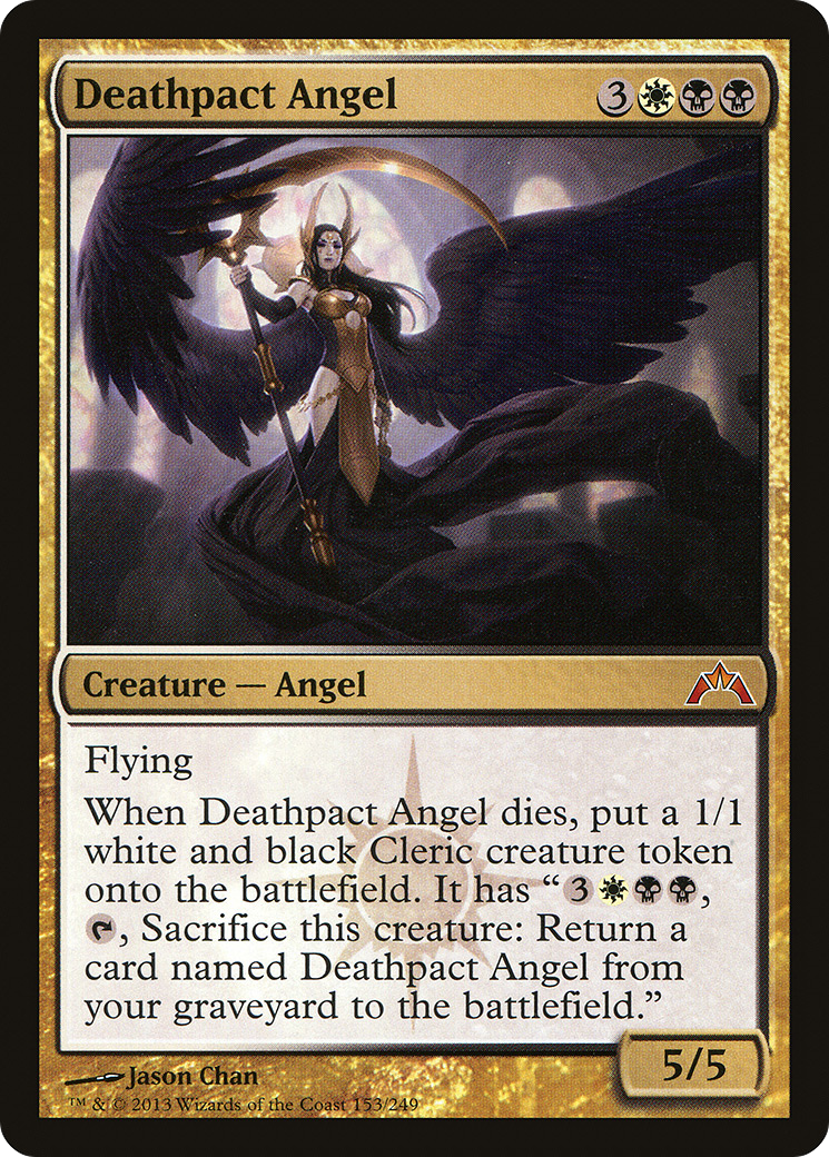 Deathpact Angel (GTC-153) [Gatecrash] Foil MTG Single Wizards of the Coast