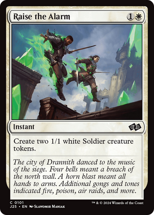 Raise the Alarm (J25-101) [Foundations Jumpstart] MTG Single Wizards of the Coast
