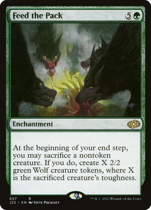 Feed the Pack (J22-657) [Jumpstart 2022] MTG Single Wizards of the Coast