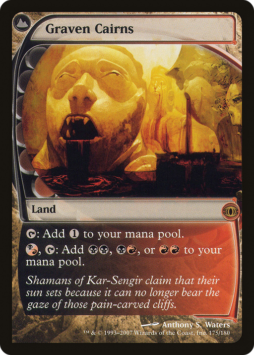 Graven Cairns (FUT-175) [Future Sight] MTG Single Wizards of the Coast