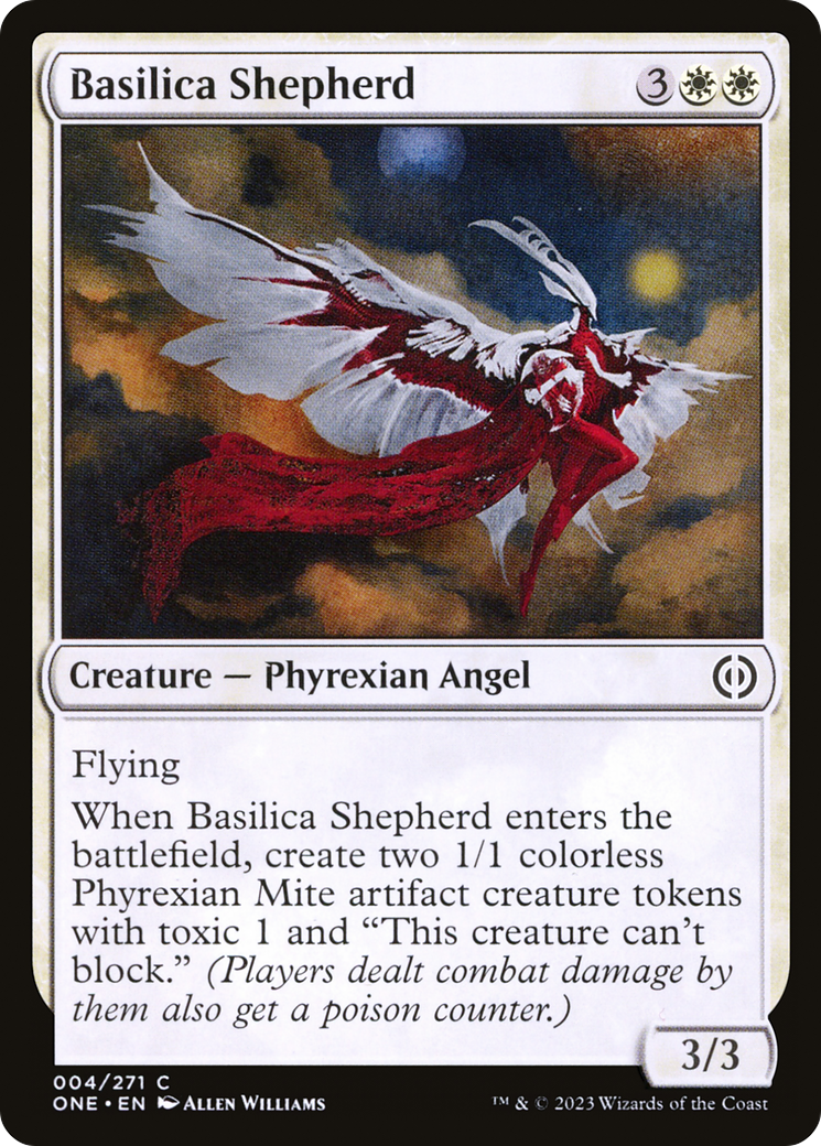 Basilica Shepherd (ONE-004) [Phyrexia: All Will Be One] MTG Single Wizards of the Coast