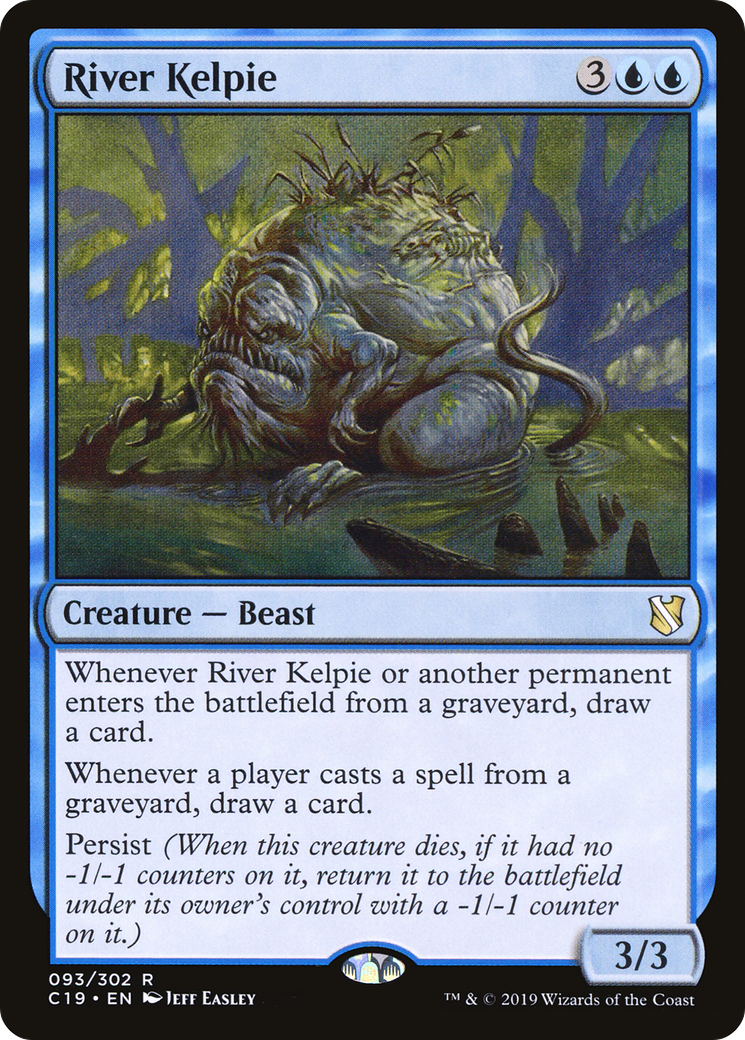 River Kelpie (C19-093) [Commander 2019] MTG Single Wizards of the Coast