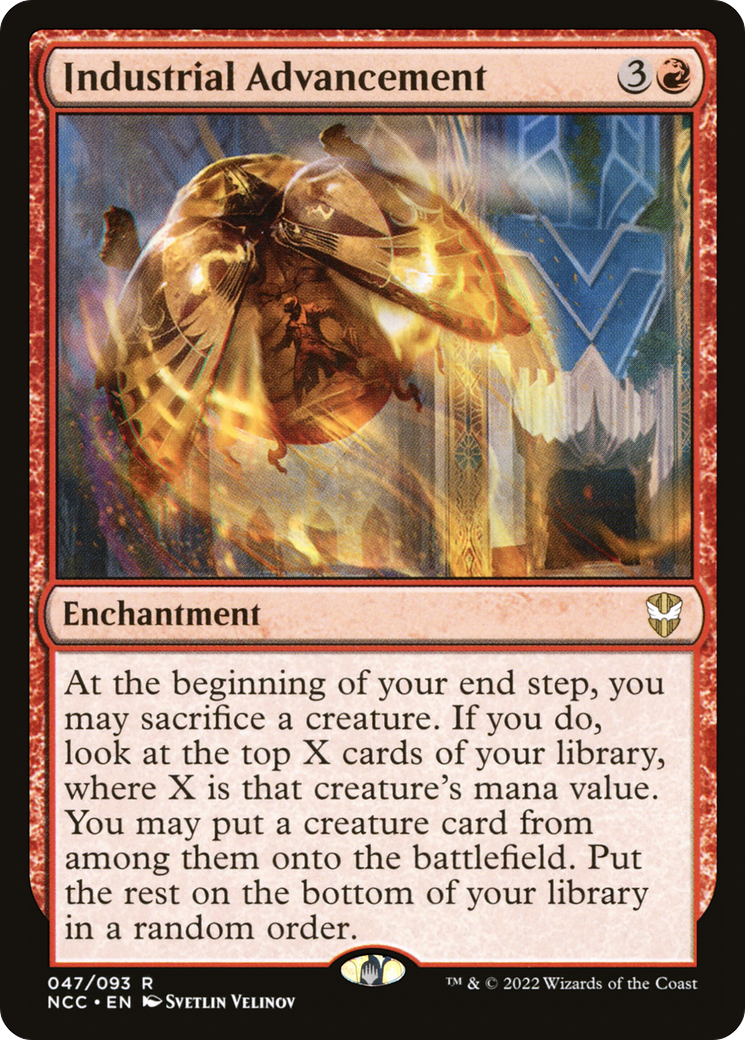 Industrial Advancement (NCC-047) [New Capenna Commander] MTG Single Wizards of the Coast