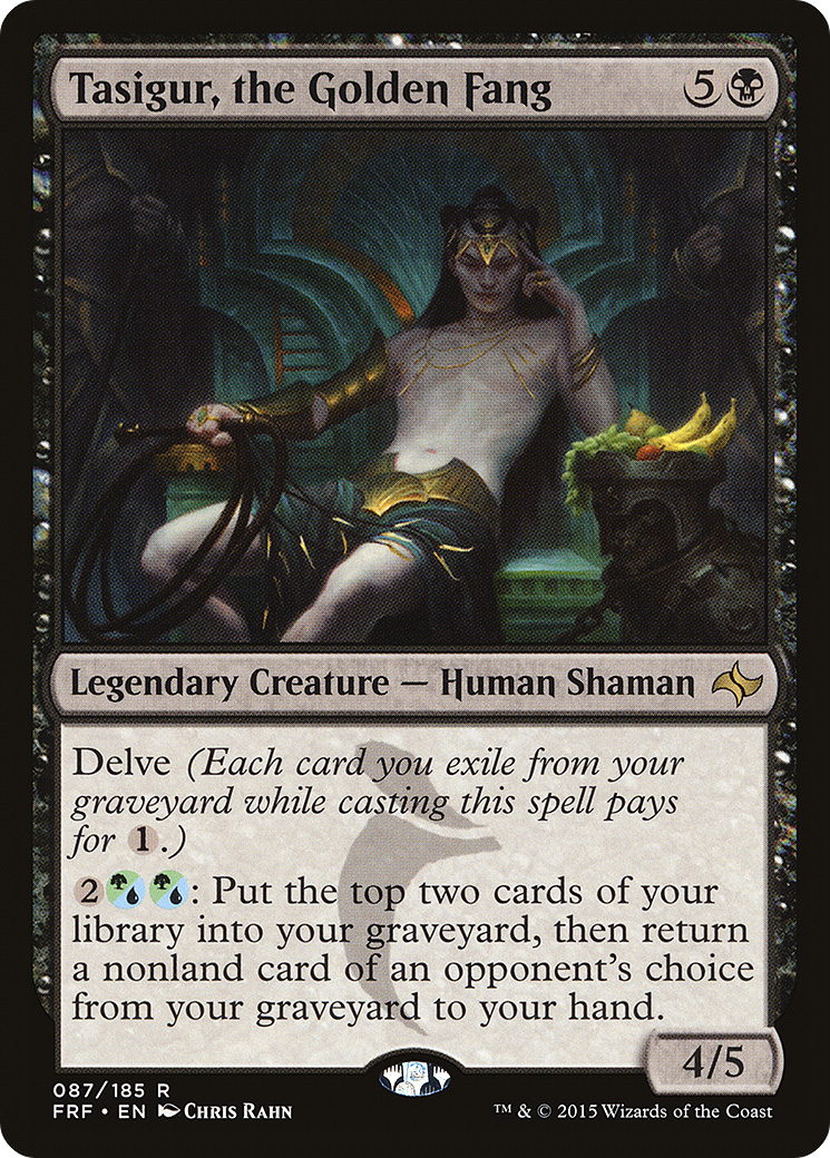 Tasigur, the Golden Fang (FRF-087) [Fate Reforged] Foil MTG Single Wizards of the Coast