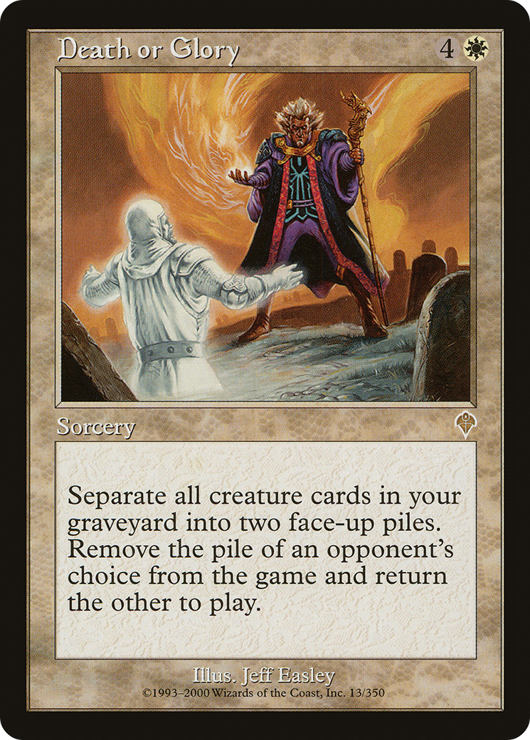 Death or Glory (INV-013) [Invasion] MTG Single Wizards of the Coast