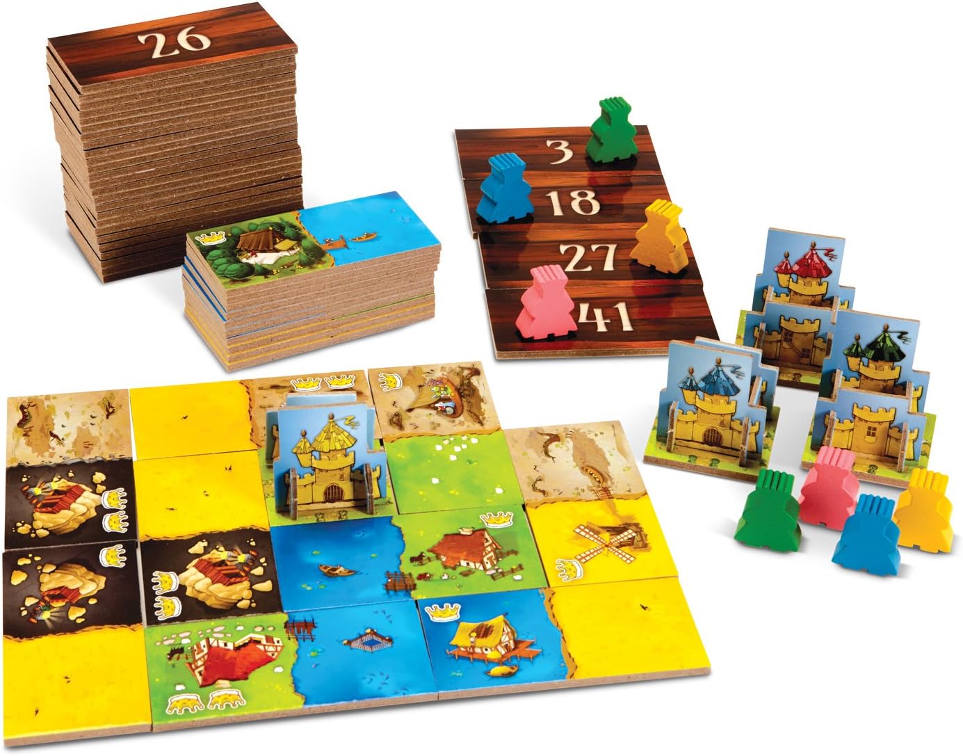Kingdomino Board Games Blue Orange Games   