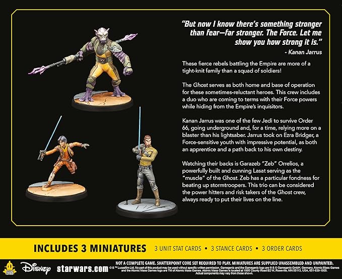 Star Wars Shatterpoint: Stronger Than Fear Squad Pack Star Wars: Shatterpoint Atomic Mass Games