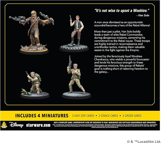 Star Wars Shatterpoint: Real Quiet Like Squad Pack Star Wars: Shatterpoint Atomic Mass Games