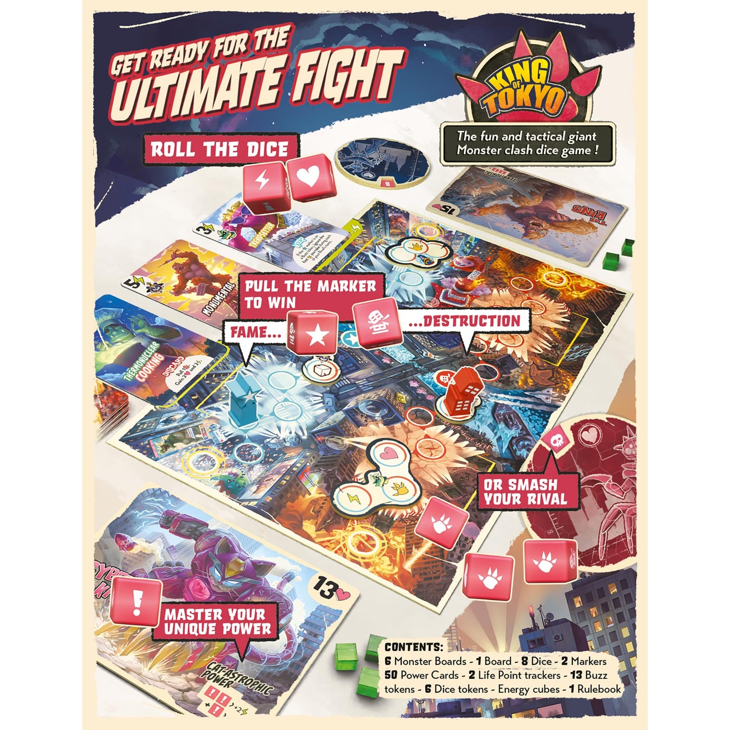 King of Tokyo: Duel Board Games IELLO