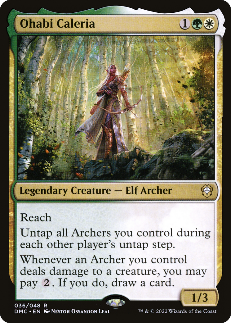 Ohabi Caleria (DMC-036) [Dominaria United Commander] MTG Single Wizards of the Coast