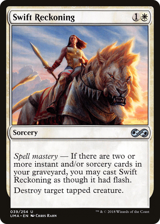 Swift Reckoning (UMA-039) [Ultimate Masters] Foil MTG Single Wizards of the Coast