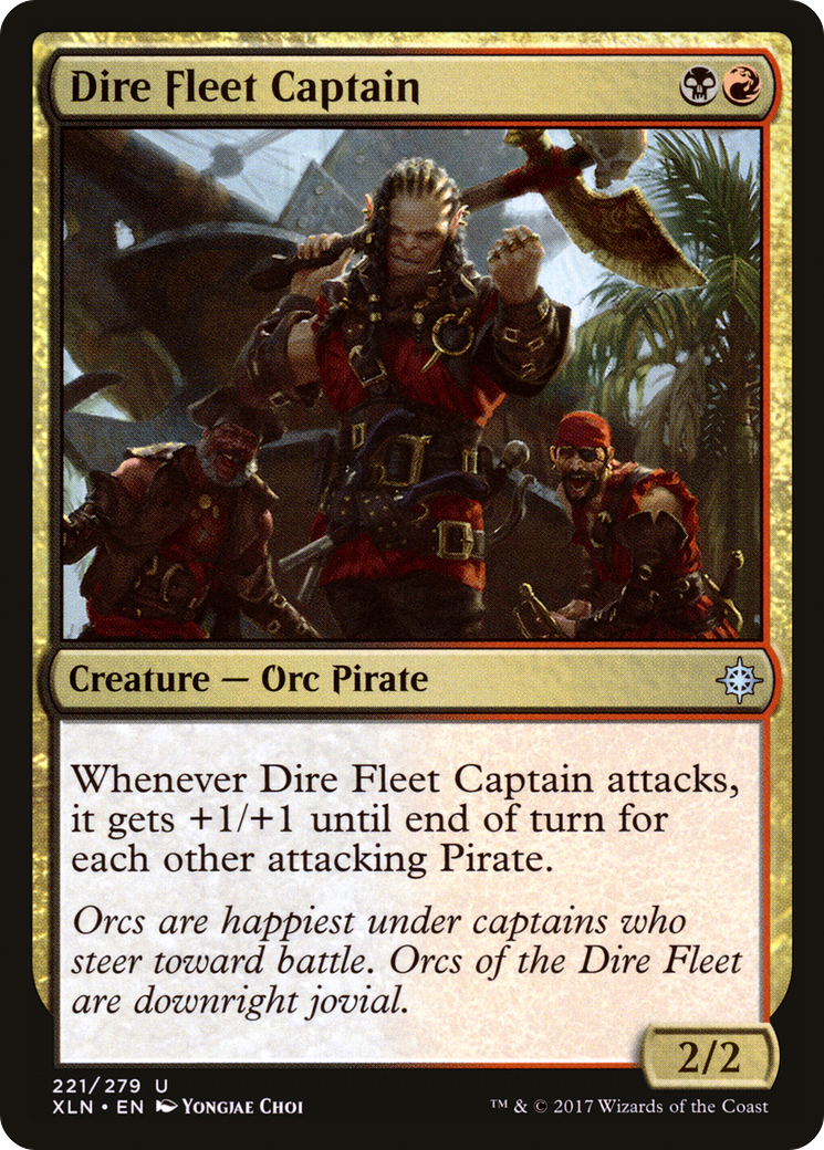 Dire Fleet Captain (XLN-221) [Ixalan] MTG Single Wizards of the Coast
