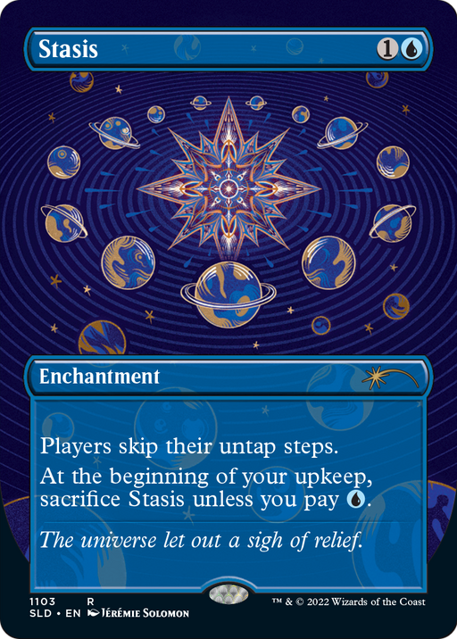Stasis (SLD-1103) [Secret Lair] Drop (Borderless) MTG Single Wizards of the Coast