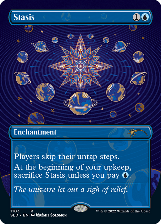 Stasis (SLD-1103) [Secret Lair] Drop (Borderless) MTG Single Wizards of the Coast