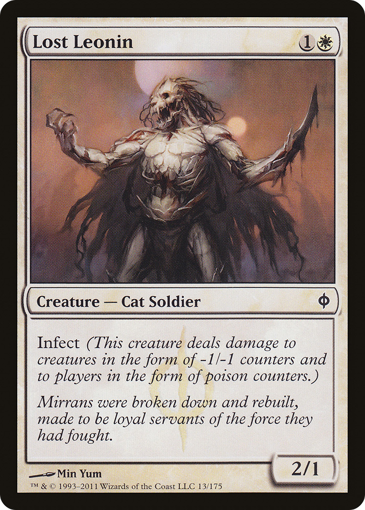 Lost Leonin (NPH-013) [New Phyrexia] MTG Single Wizards of the Coast