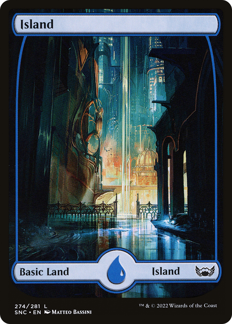 Island (274) (SNC-274) [Streets of New Capenna] MTG Single Wizards of the Coast