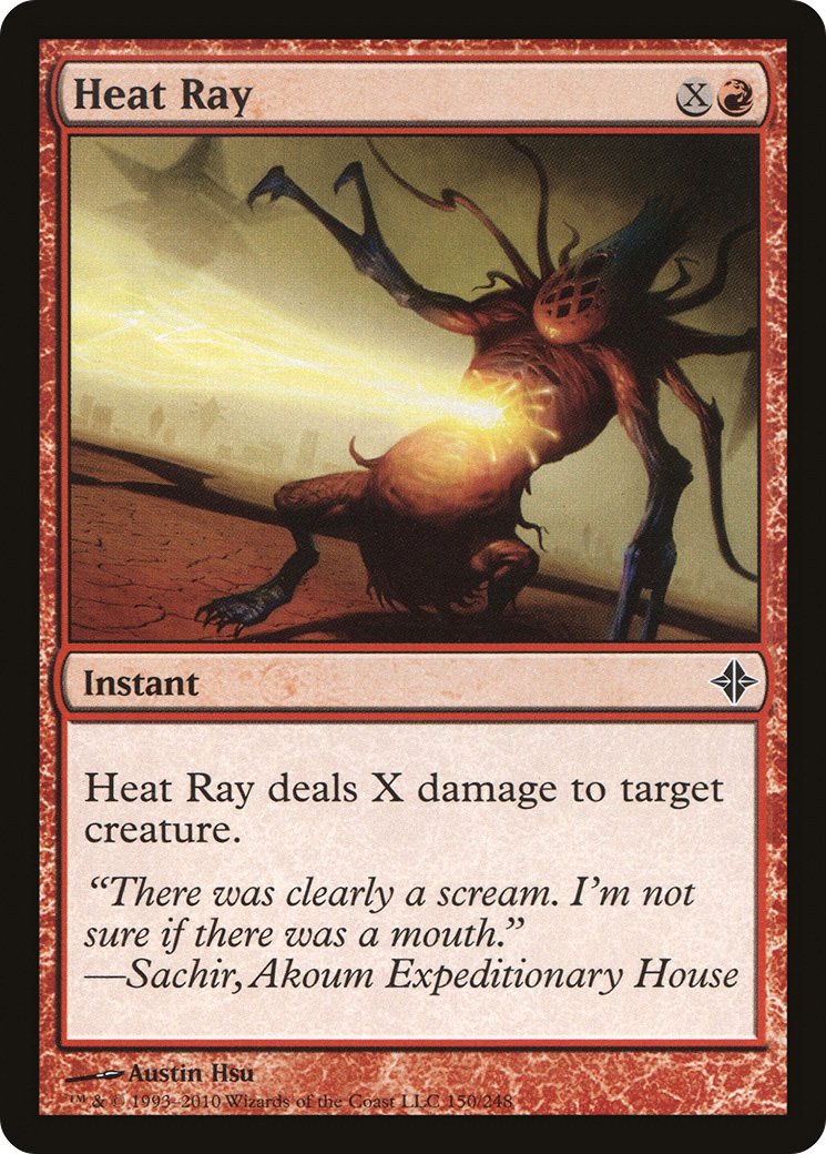 Heat Ray (ROE-150) [Rise of the Eldrazi] MTG Single Wizards of the Coast