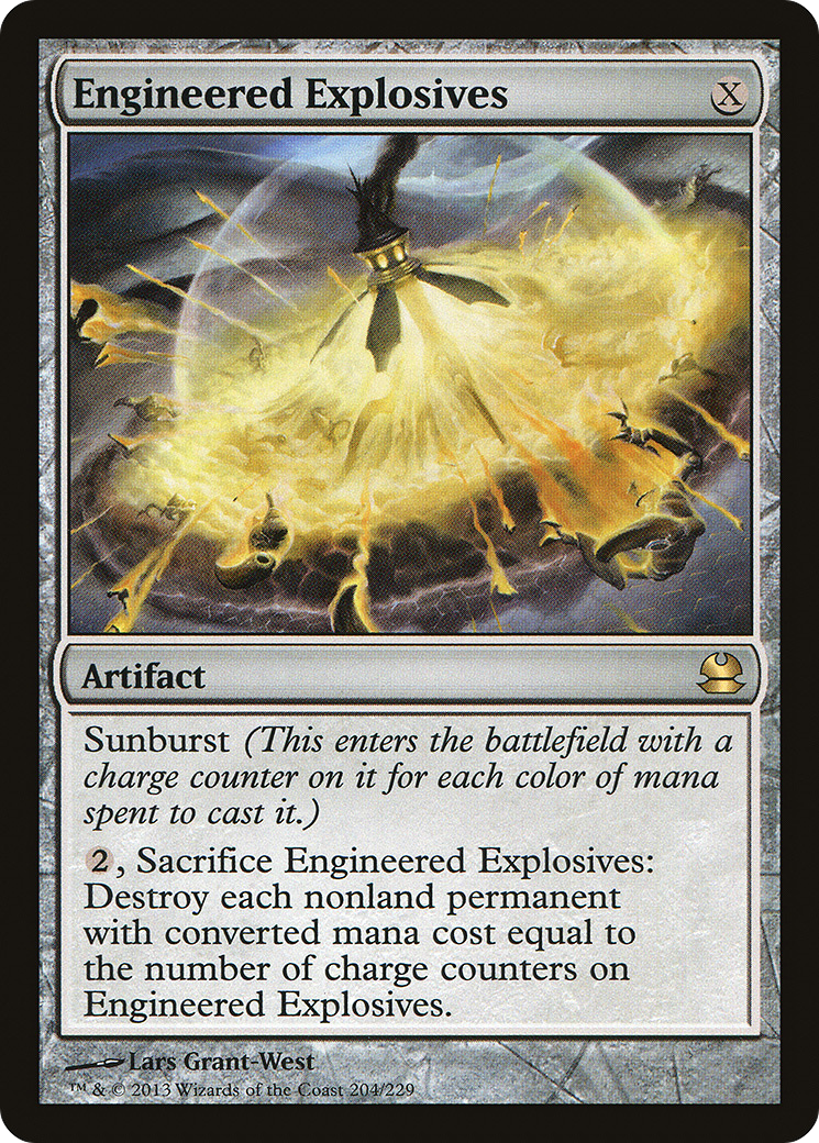 Engineered Explosives (MMA-204) [Modern Masters] MTG Single Wizards of the Coast