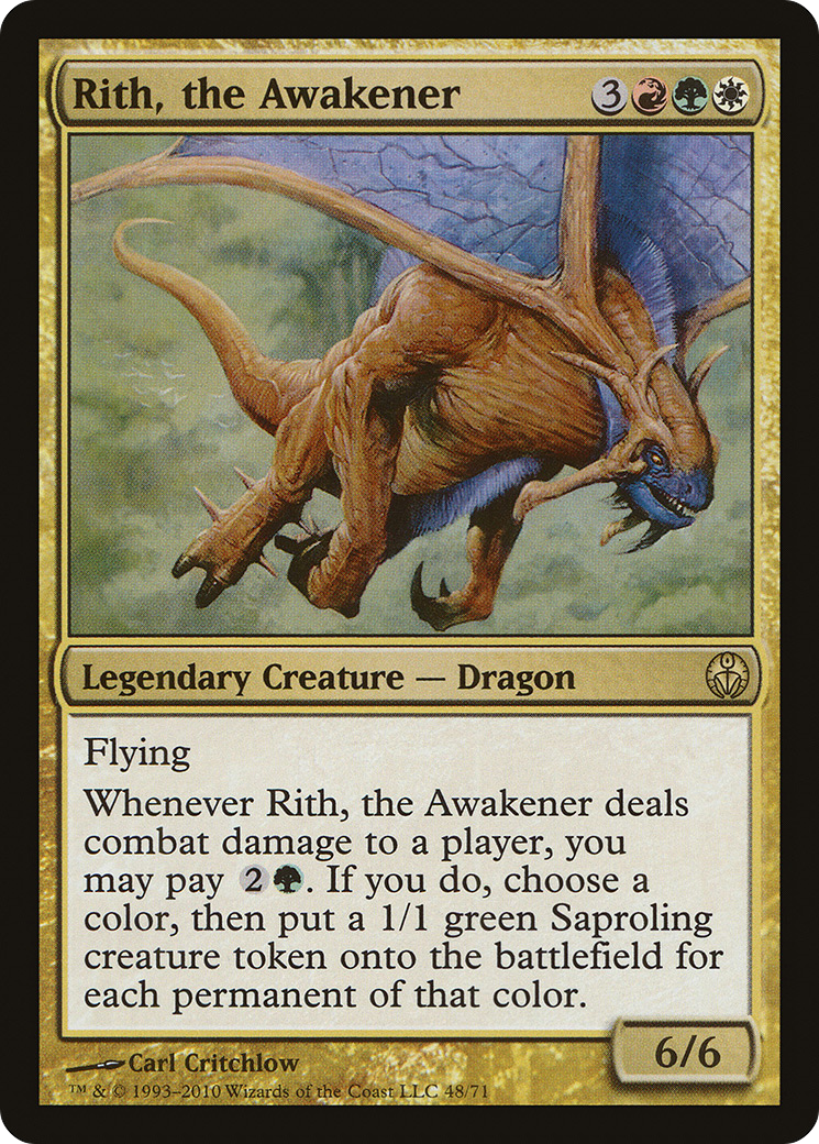 Rith, the Awakener (DDE-048) [Misc] Duel Decks: Phyrexia vs. the Coalition MTG Single Wizards of the Coast