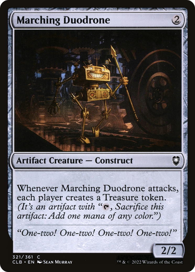 Marching Duodrone (CLB-321) [Commander Legends: Battle for Baldur's Gate] MTG Single Wizards of the Coast