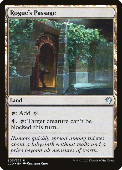 Rogue's Passage (C20-303) [Commander 2020] MTG Single Wizards of the Coast